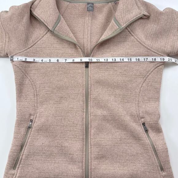 Prana Tri Thermal Threads Full Zip Jacket Polartec Fleece Size Small Outdoor - Picture 8 of 9